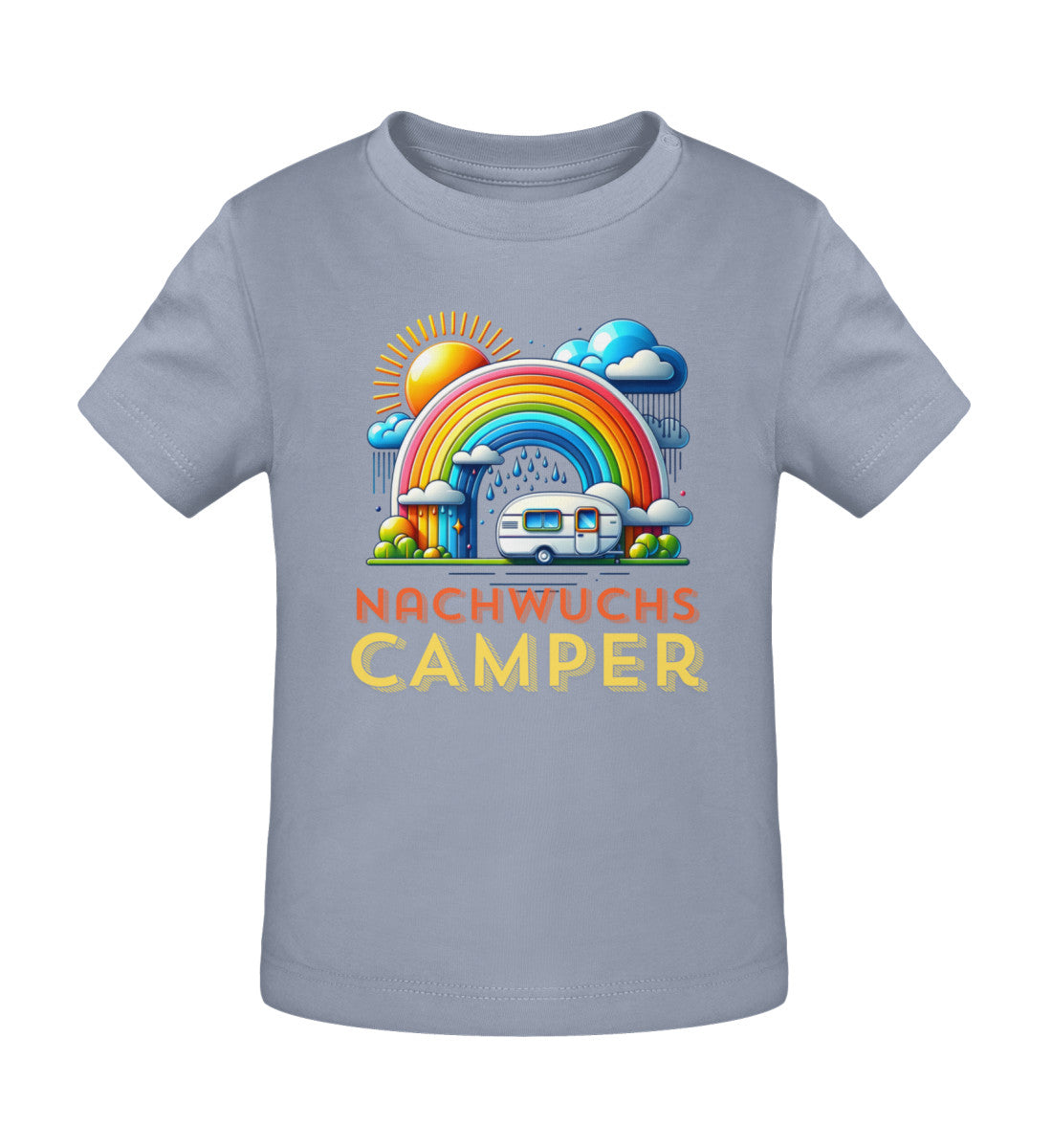 Nachwuchs Camper - Baby Organic Shirt - LazyDonkeyDesign