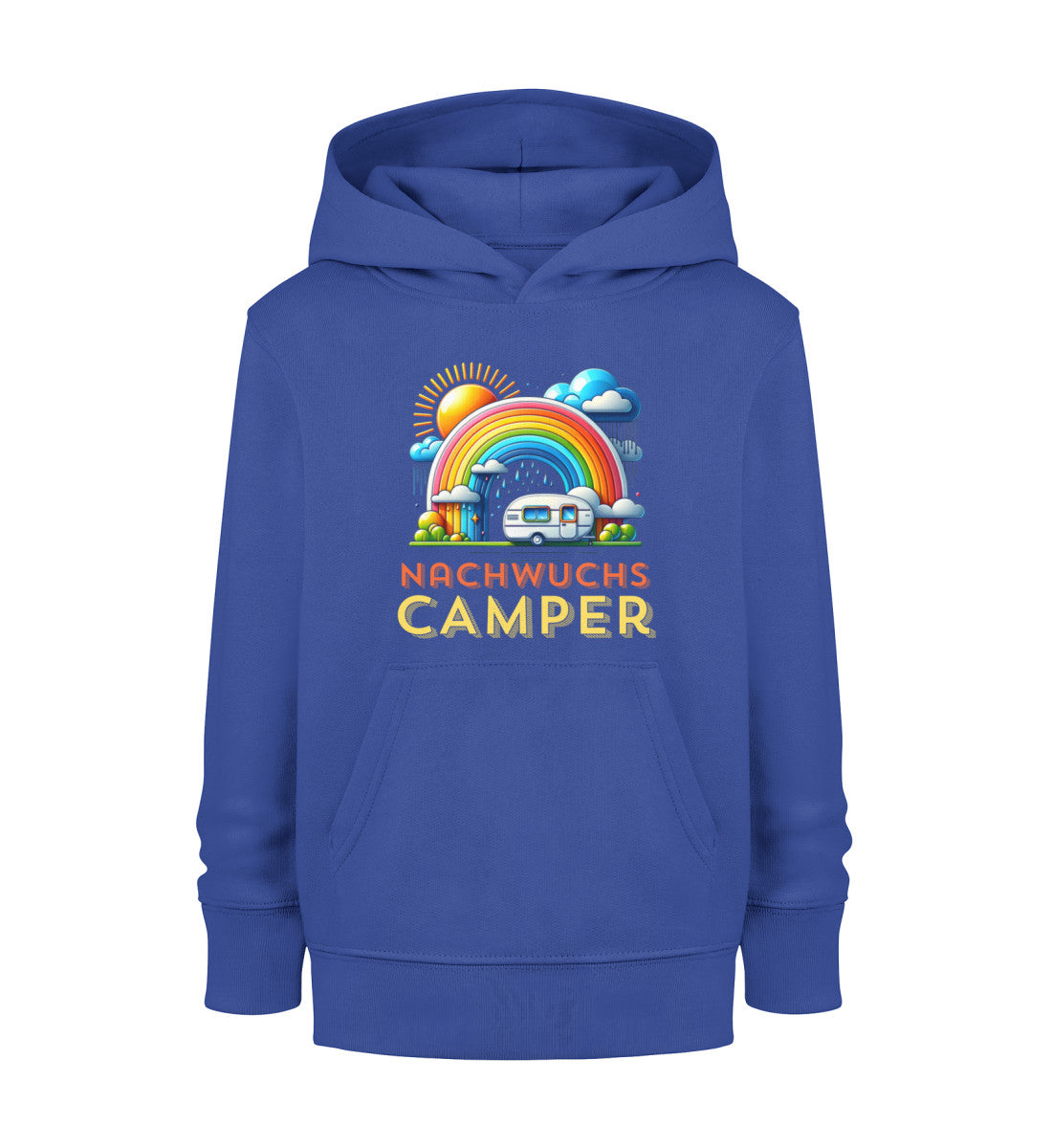 Nachwuchs Camper - Kinder Organic Hoodie - LazyDonkeyDesign