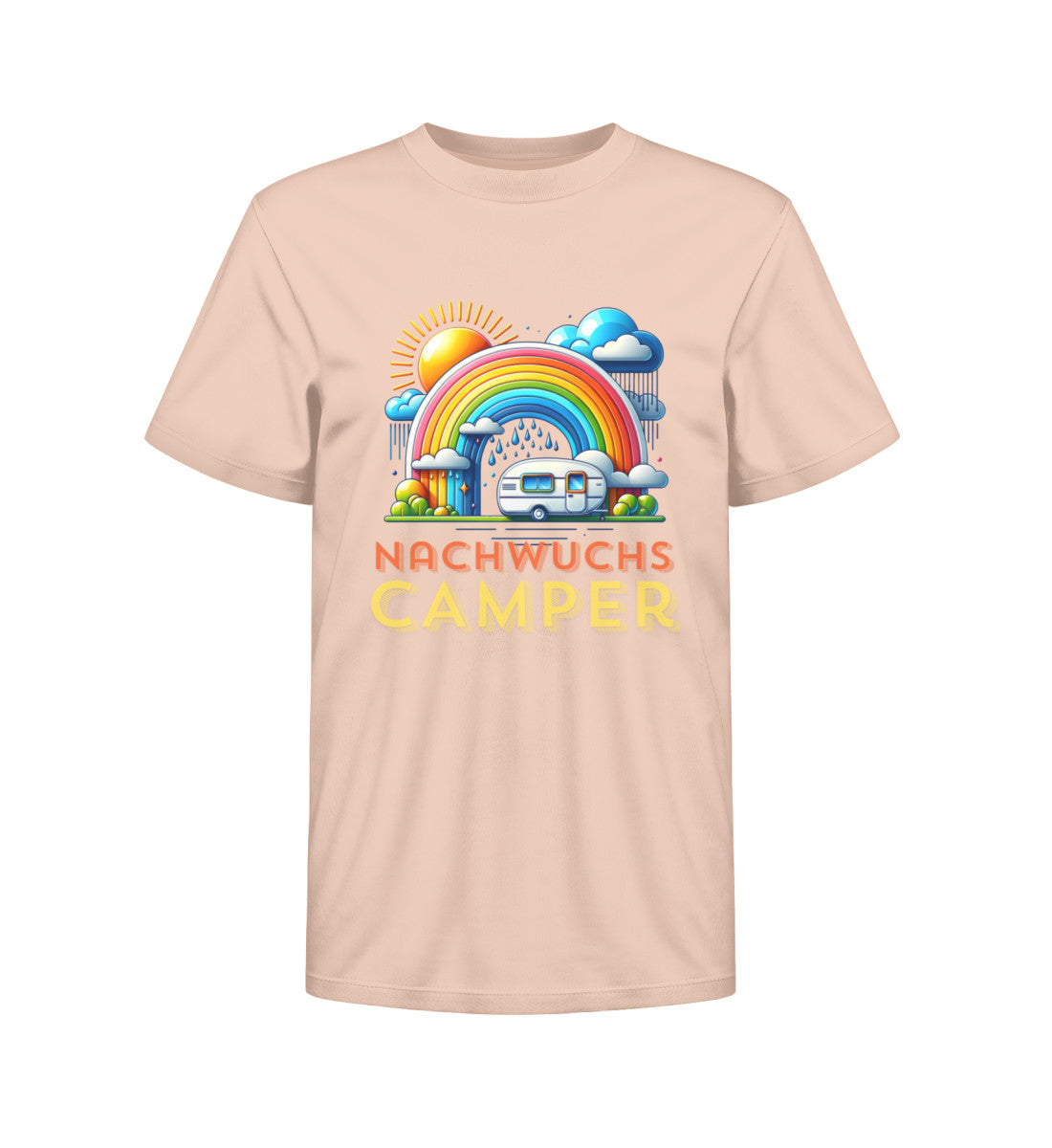 Nachwuchs Camper - Kinder Organic Shirt - LazyDonkeyDesign