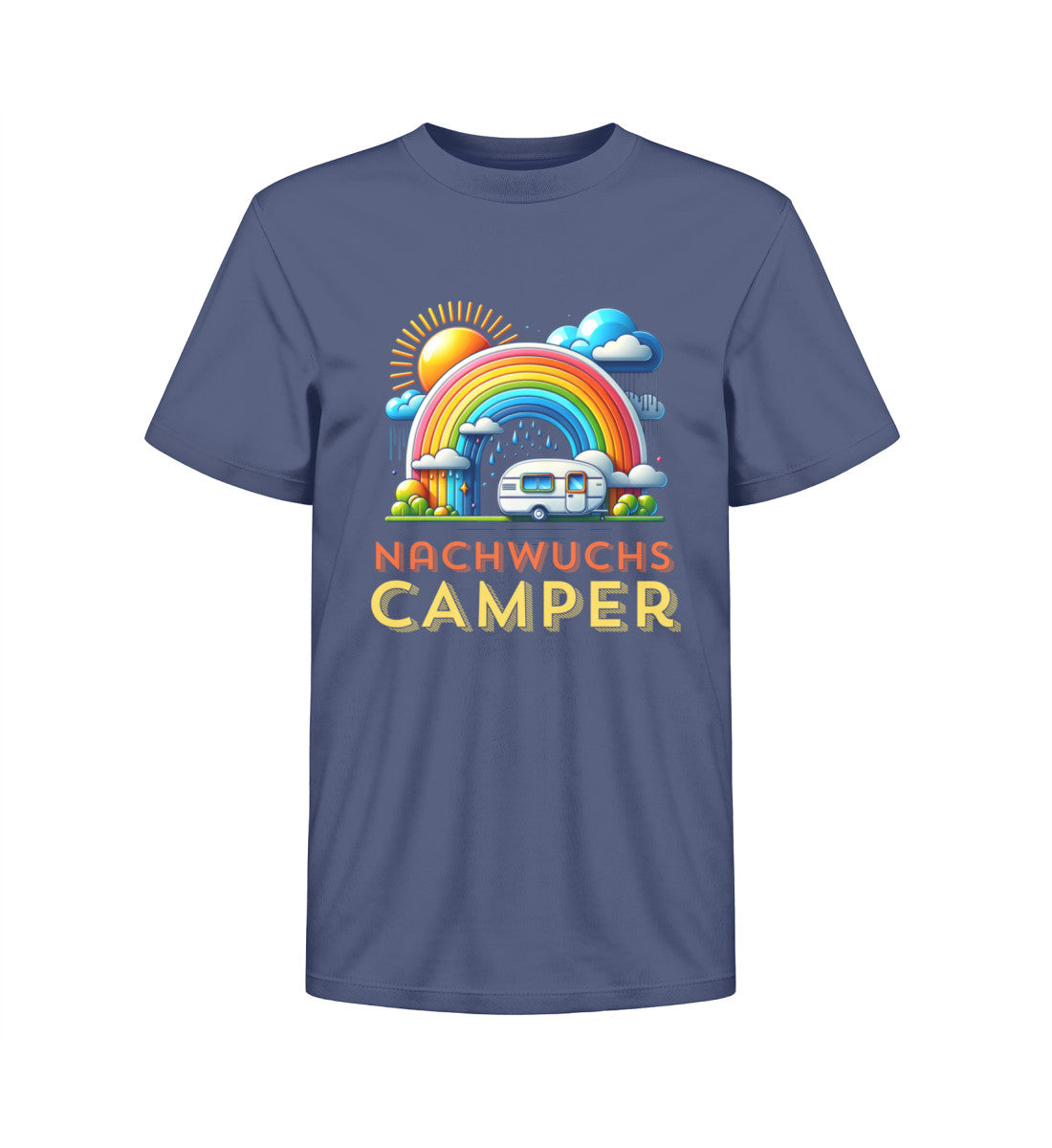 Nachwuchs Camper - Kinder Organic Shirt - LazyDonkeyDesign