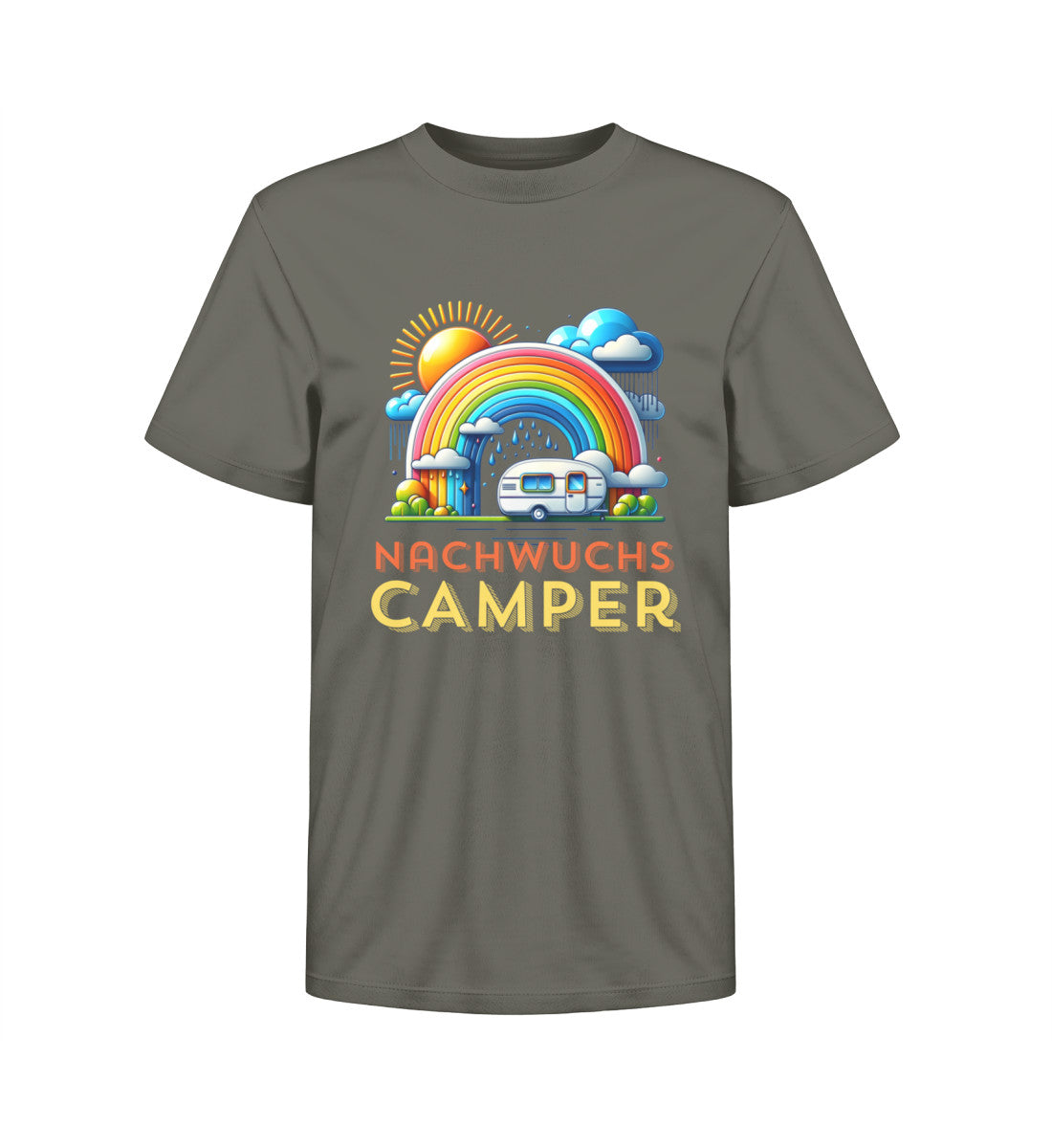 Nachwuchs Camper - Kinder Organic Shirt - LazyDonkeyDesign