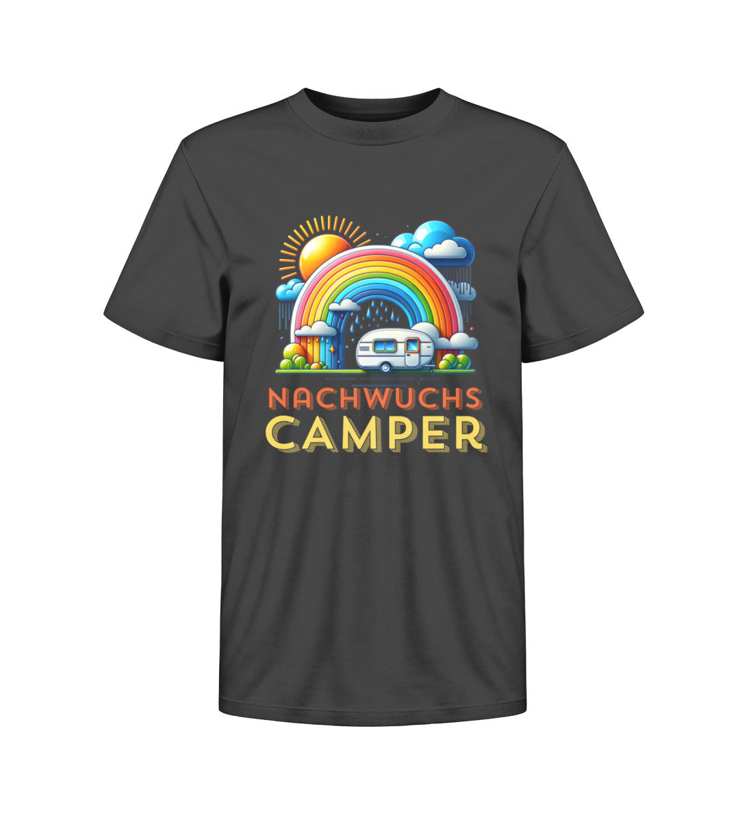 Nachwuchs Camper - Kinder Organic Shirt - LazyDonkeyDesign