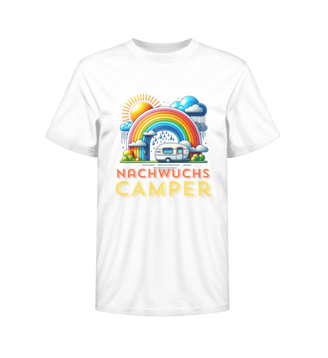 Nachwuchs Camper - Kinder Organic Shirt - LazyDonkeyDesign