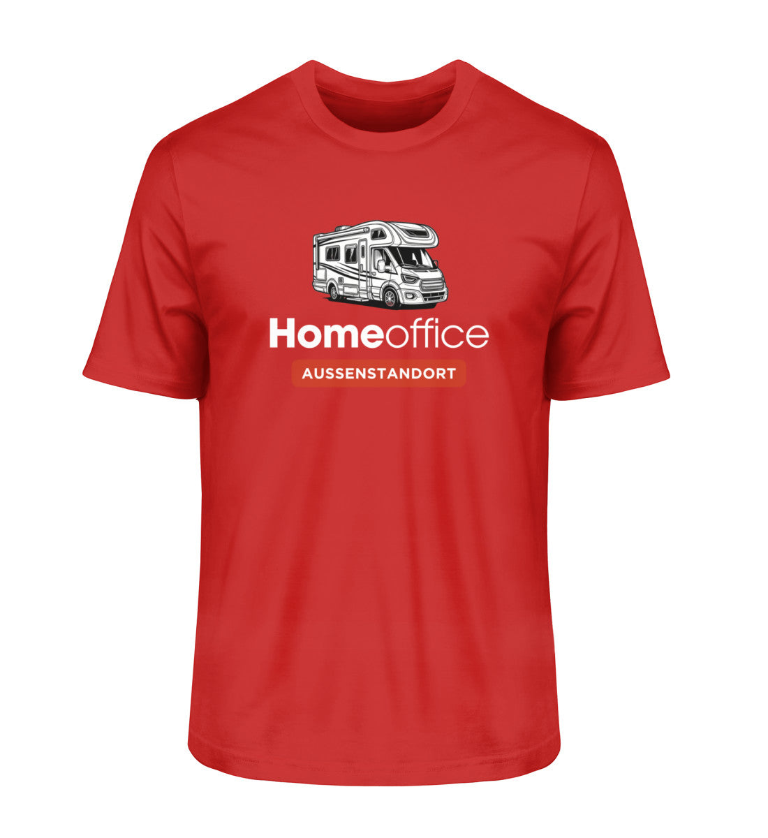 Wohnmobil Homeoffice - Herren Organic Shirt - LazyDonkeyDesign