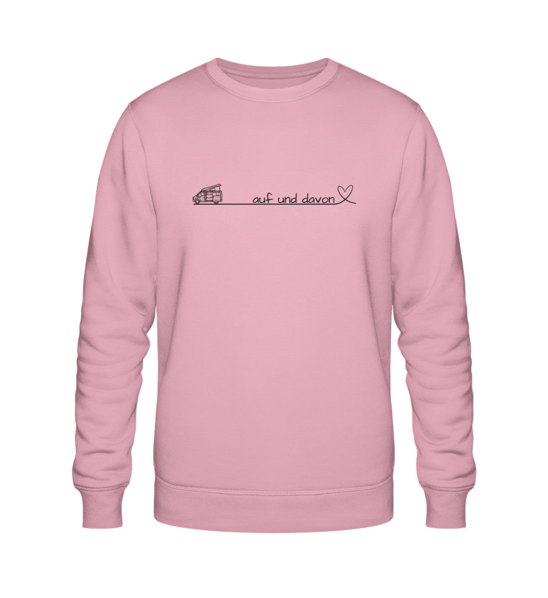 Auf und Davon - Damen Organic Sweatshirt - Van - LazyDonkeyDesign
