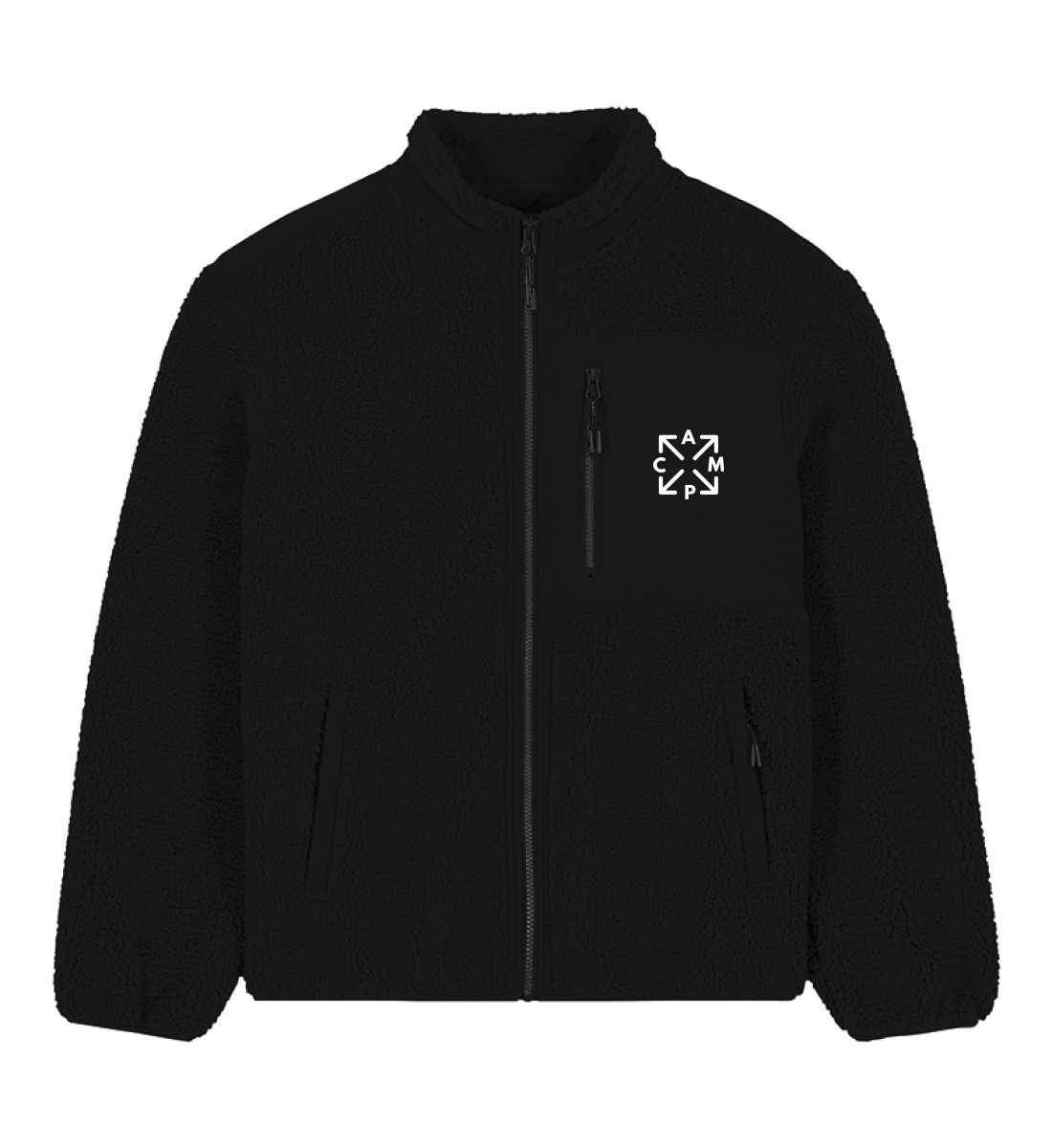 Camp Arrows - Unisex Sherpa Jacke - Stick - LazyDonkeyDesign