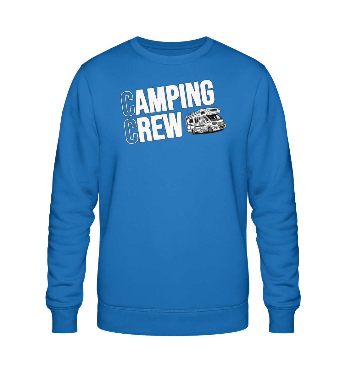 Wohnmobil Camping Crew - Herren Organic Sweatshirt - LazyDonkeyDesign
