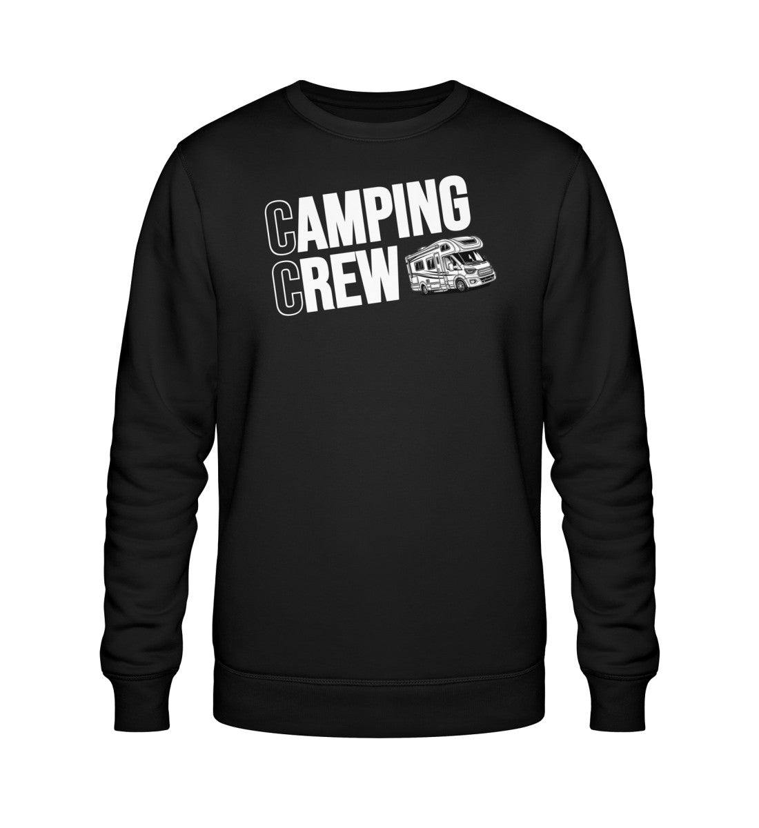 Wohnmobil Camping Crew - Herren Organic Sweatshirt - LazyDonkeyDesign