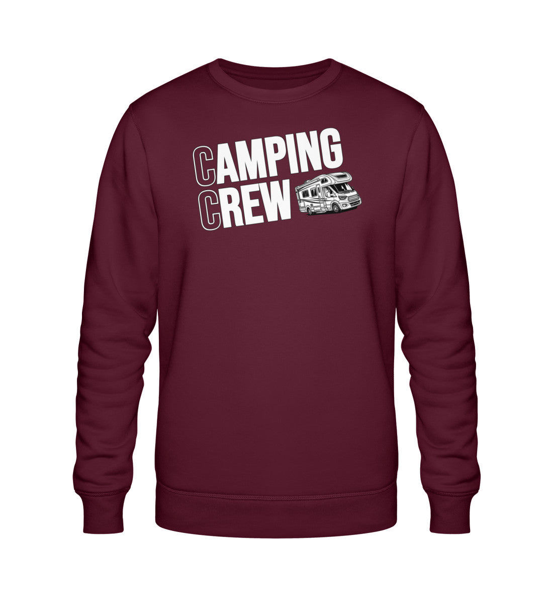 Wohnmobil Camping Crew - Herren Organic Sweatshirt - LazyDonkeyDesign