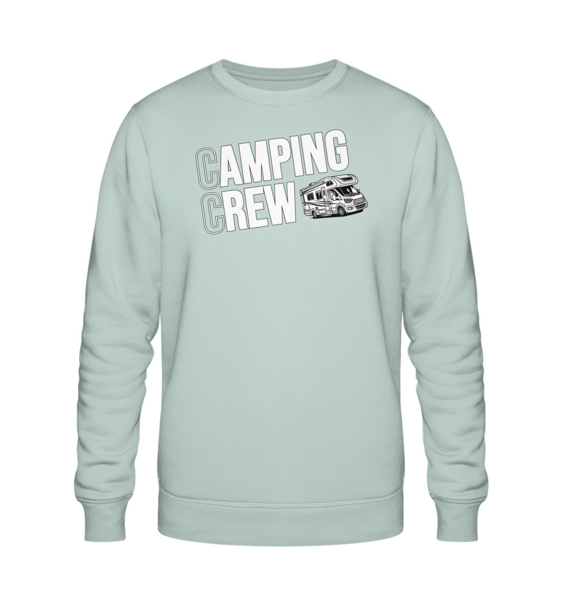 Wohnmobil Camping Crew - Herren Organic Sweatshirt - LazyDonkeyDesign