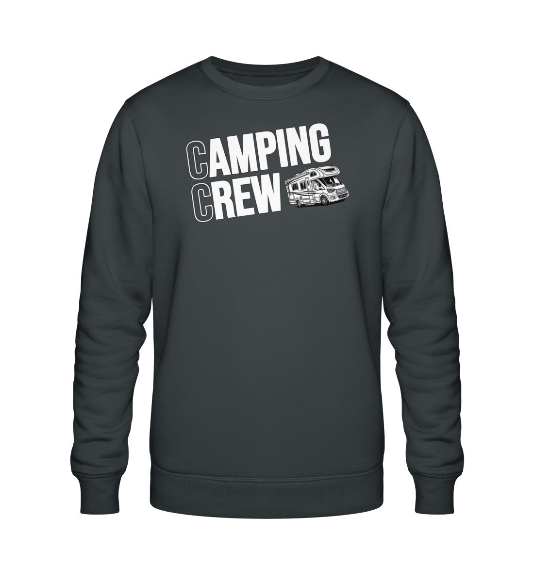 Wohnmobil Camping Crew - Herren Organic Sweatshirt - LazyDonkeyDesign