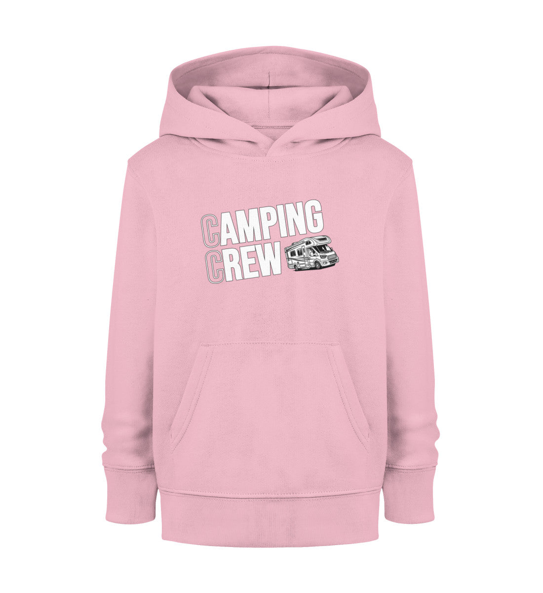Wohnmobil Camping Crew - Kinder Organic Hoodie - LazyDonkeyDesign