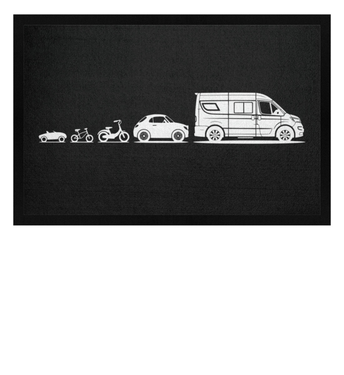 Evolution Van - Camping Fußmatte - LazyDonkeyDesign