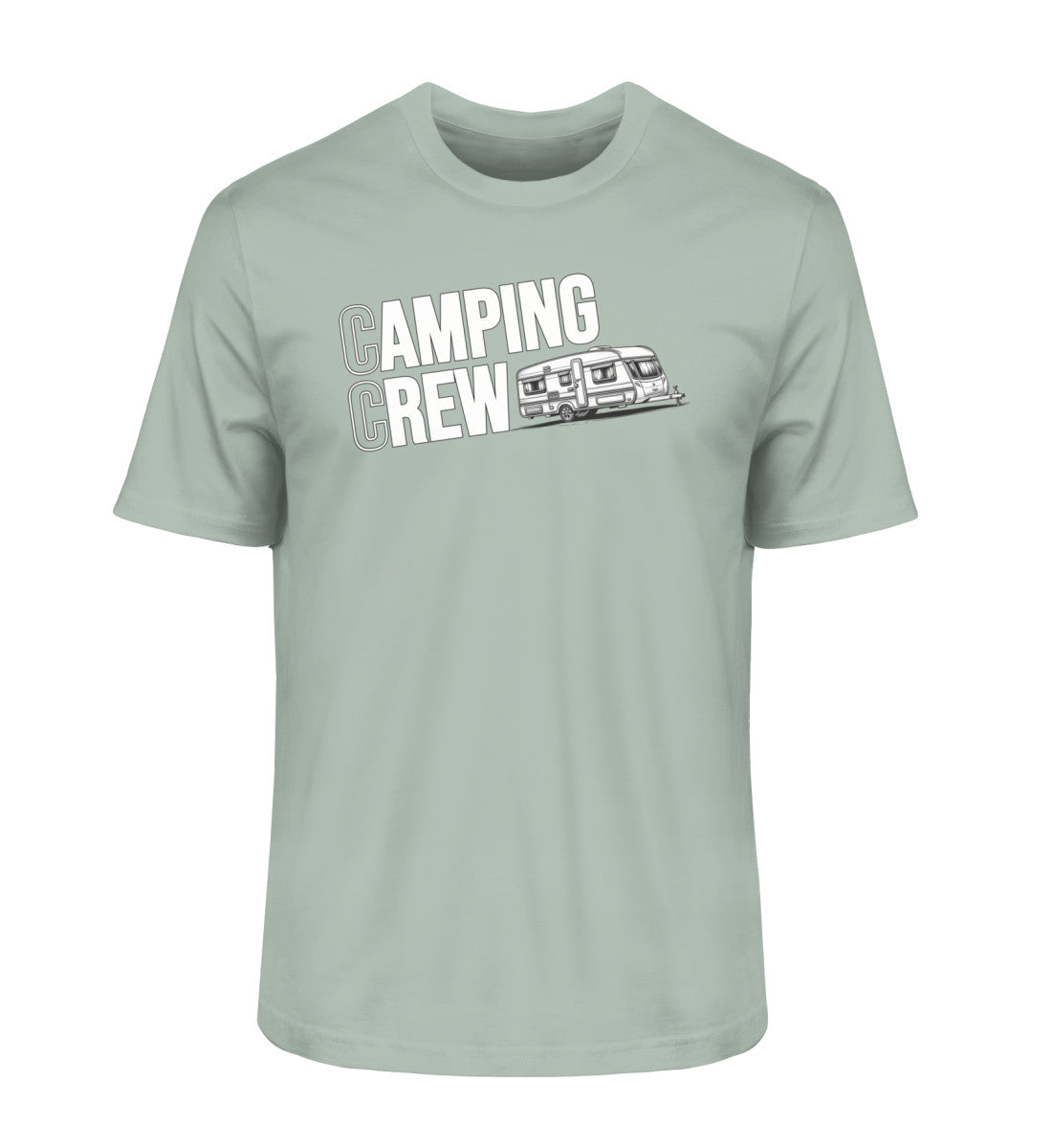 Wohnwagen Camping Crew - Herren Organic Shirt - LazyDonkeyDesign