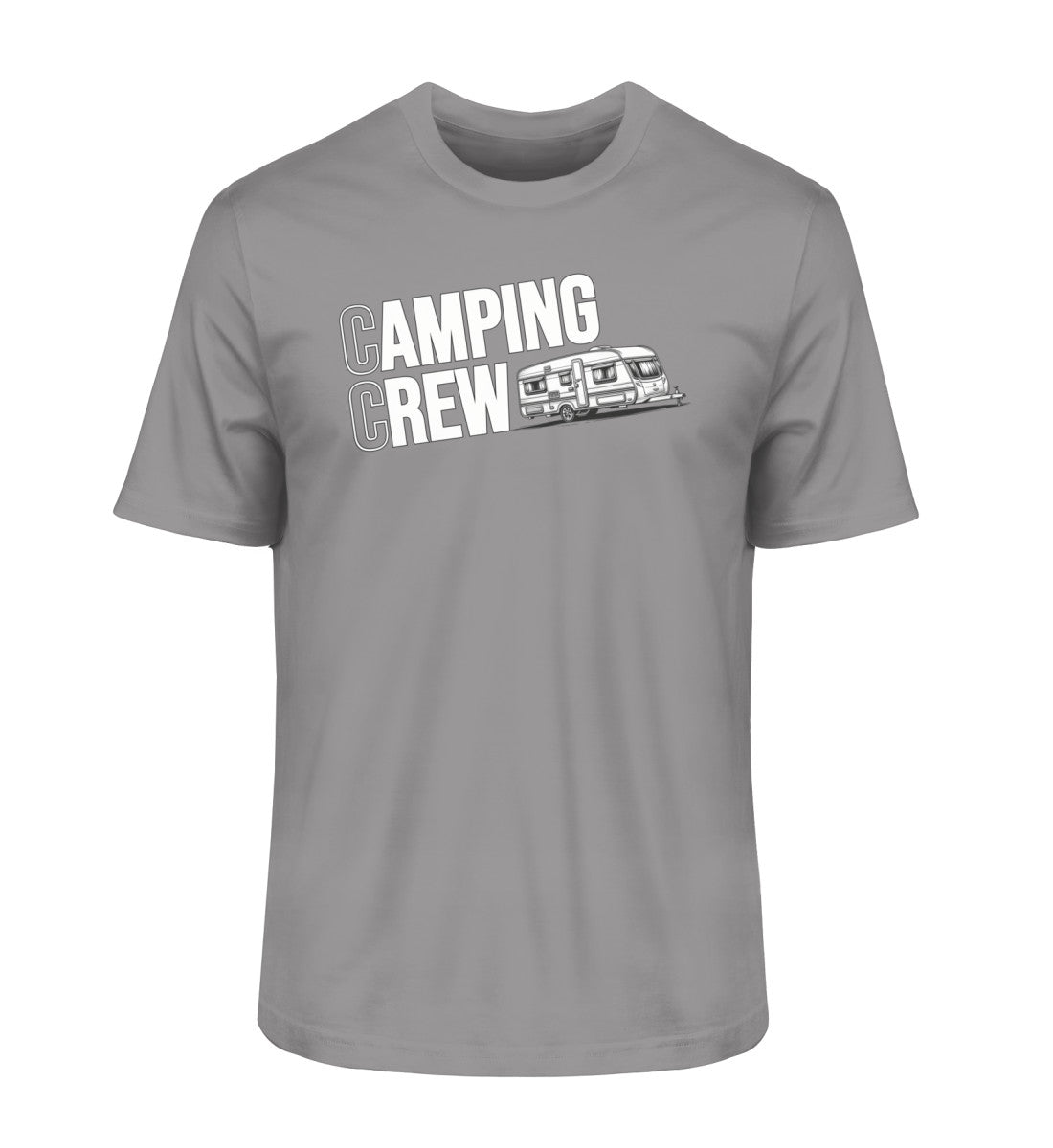 Wohnwagen Camping Crew - Herren Organic Shirt - LazyDonkeyDesign