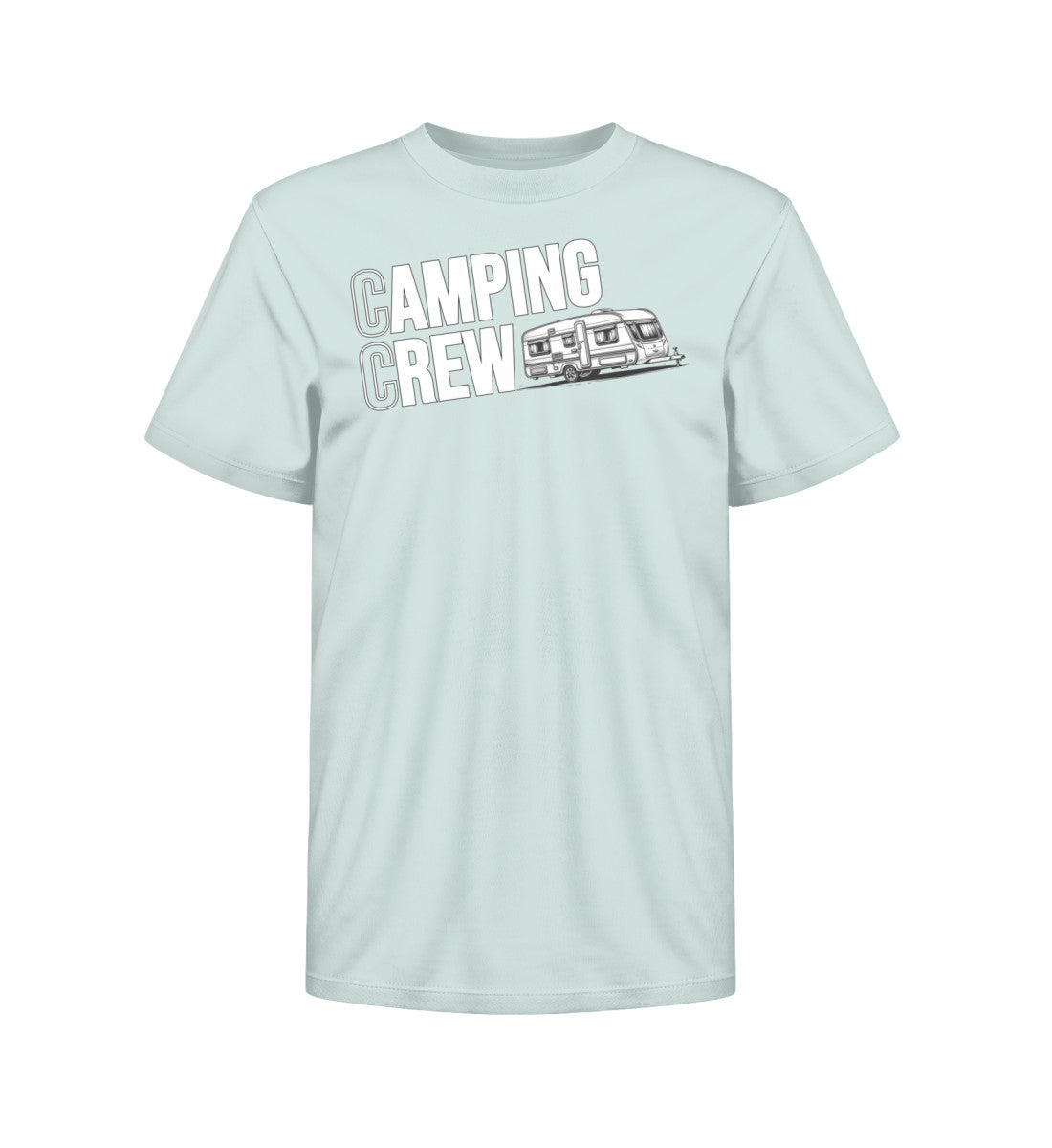 Wohnwagen Camping Crew - Kinder Organic Shirt - LazyDonkeyDesign