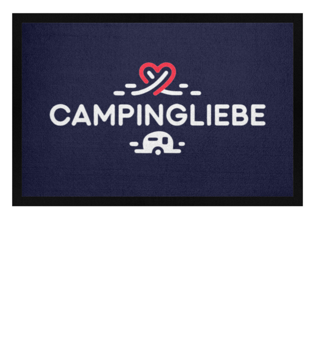Campingliebe Simpel - Camping Fußmatte - LazyDonkeyDesign