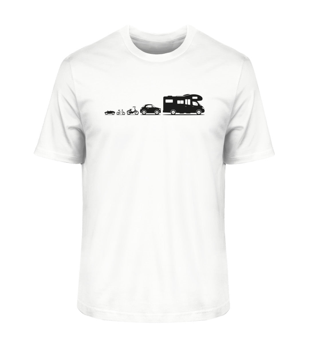Evolution Wohnmobil - Herren Organic Shirt - LazyDonkeyDesign