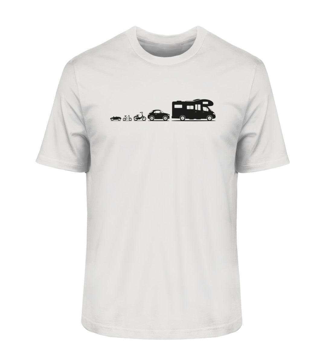 Evolution Wohnmobil - Herren Organic Shirt - LazyDonkeyDesign