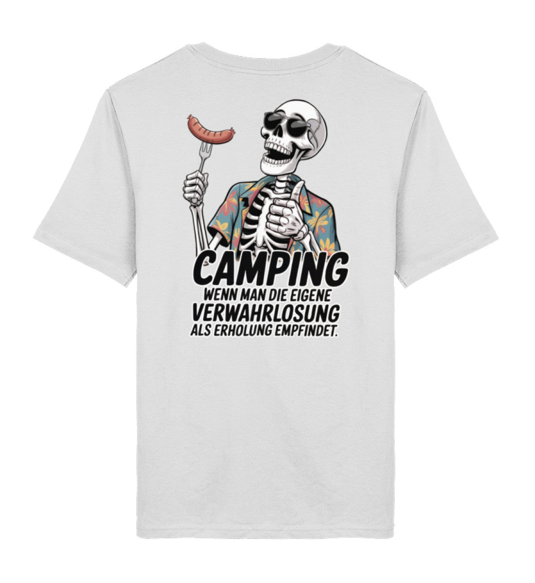 Camping Verwahrlosung - Herren Organic T-Shirt - LazyDonkeyDesign