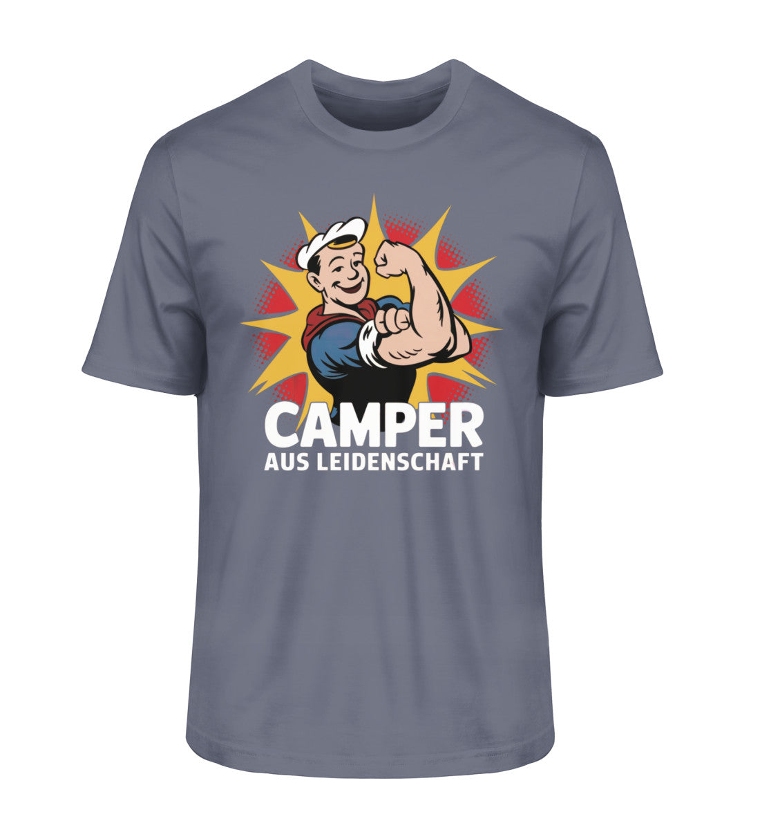 Camper aus Leidenschaft - Herren Organic Shirt - LazyDonkeyDesign