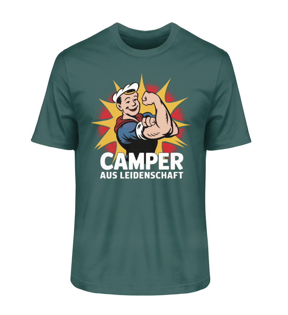 Camper aus Leidenschaft - Herren Organic Shirt - LazyDonkeyDesign