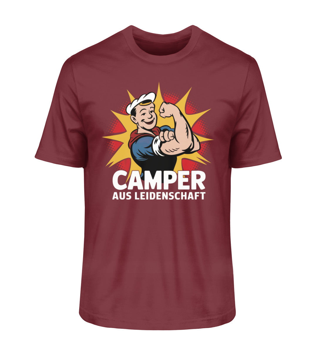 Camper aus Leidenschaft - Herren Organic Shirt - LazyDonkeyDesign