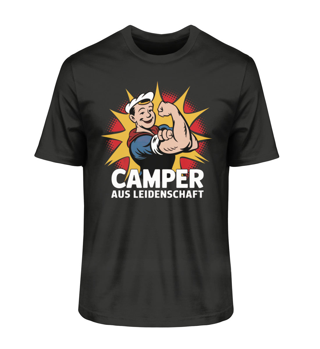 Camper aus Leidenschaft - Herren Organic Shirt - LazyDonkeyDesign