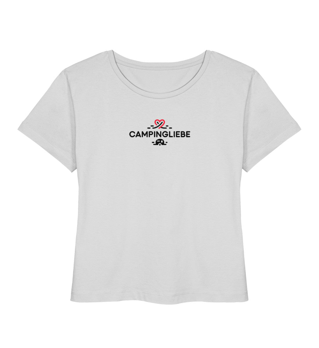 Wohnwagen Campingliebe - Damen Organic T-Shirt - LazyDonkeyDesign