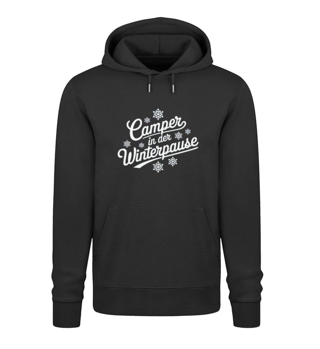 Camper im Winter - Damen Organic Hoodie - LazyDonkeyDesign