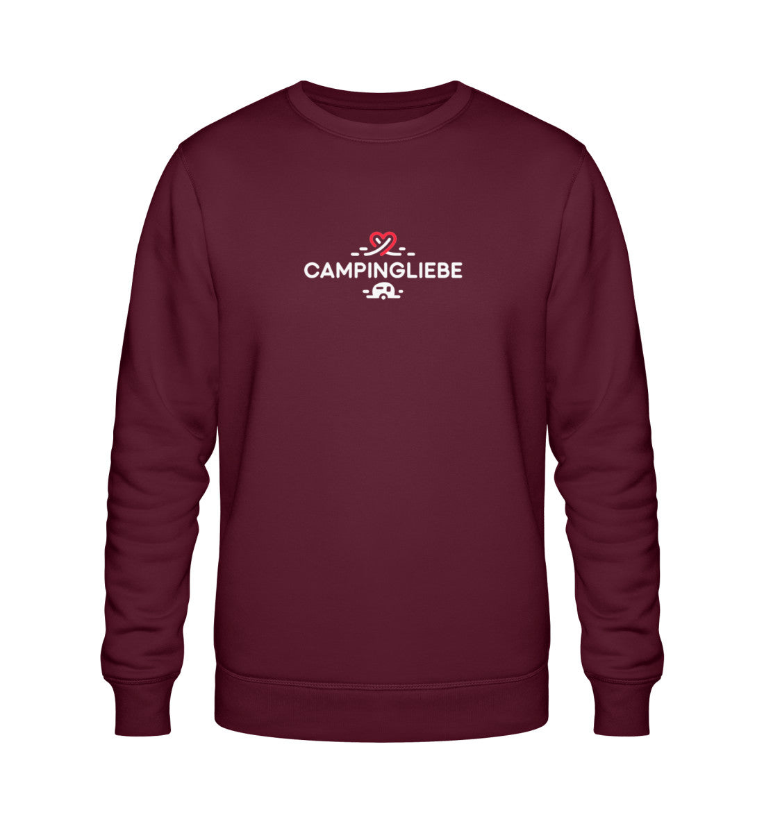 Wohnwagen Campingliebe - Damen Organic Sweatshirt - LazyDonkeyDesign