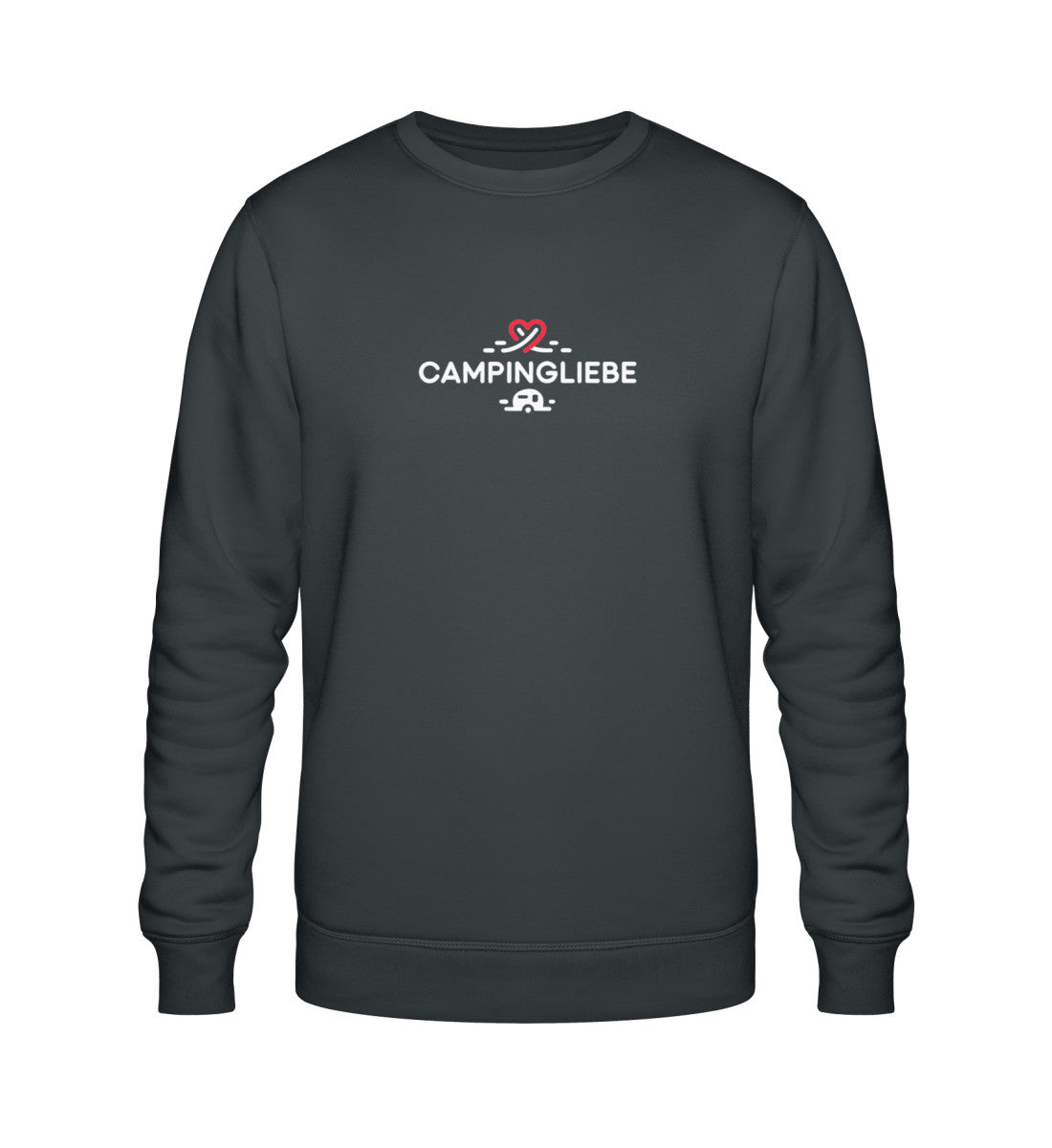 Wohnwagen Campingliebe - Damen Organic Sweatshirt - LazyDonkeyDesign