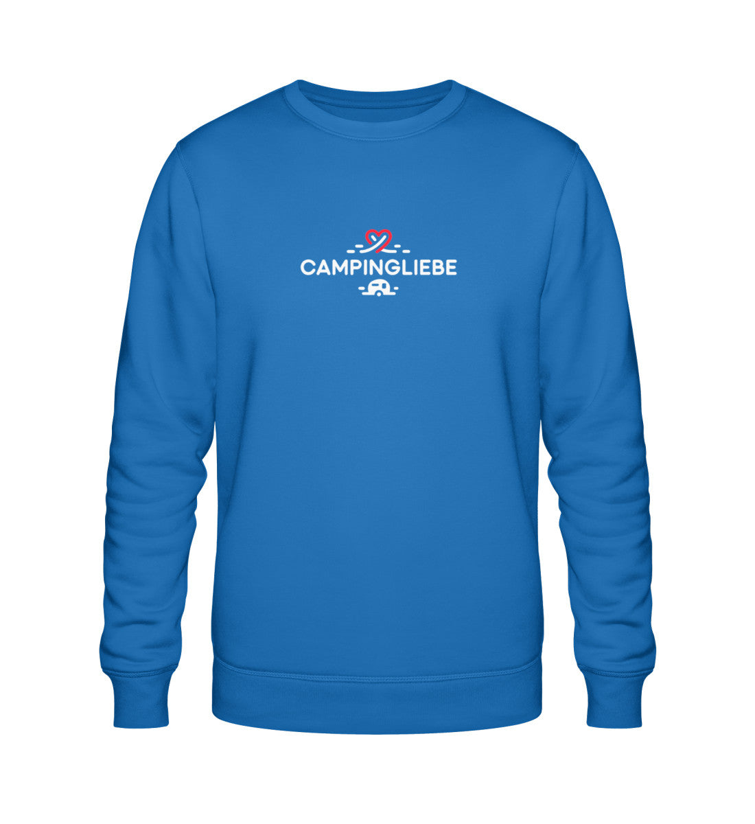 Wohnwagen Campingliebe - Damen Organic Sweatshirt - LazyDonkeyDesign