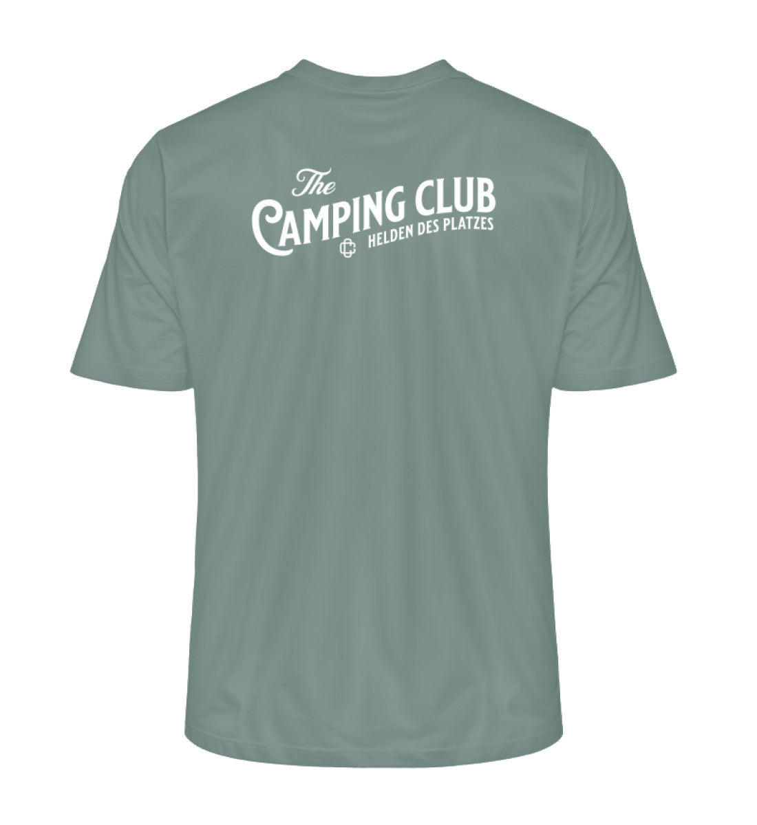 Vintage Camping Club - Herren Organic Shirt - Rückendruck - LazyDonkeyDesign