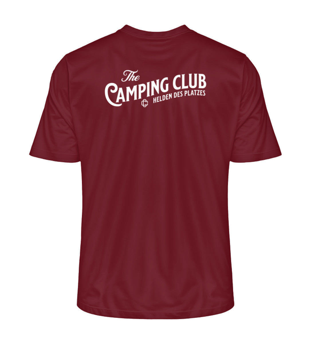 Vintage Camping Club - Herren Organic Shirt - Rückendruck - LazyDonkeyDesign