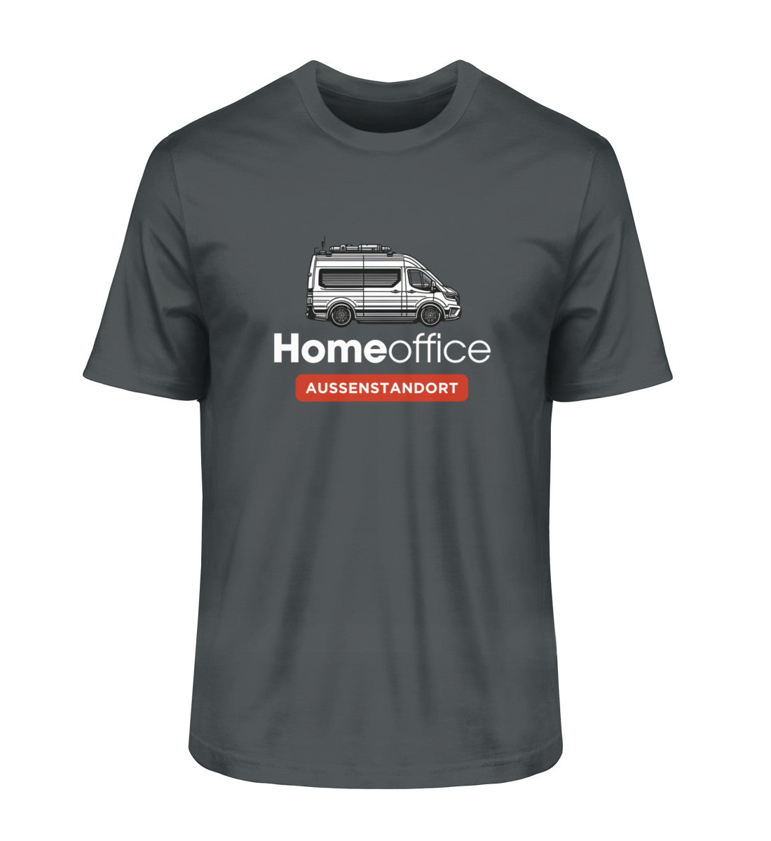 Vanlife Homeoffice - Herren Organic Shirt - LazyDonkeyDesign