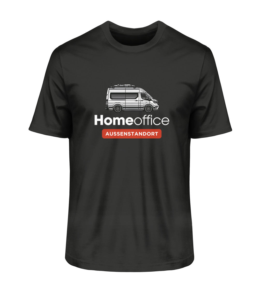 Vanlife Homeoffice - Herren Organic Shirt - LazyDonkeyDesign