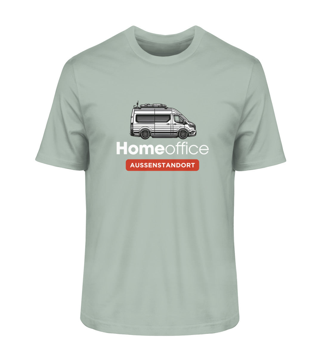 Vanlife Homeoffice - Herren Organic Shirt - LazyDonkeyDesign