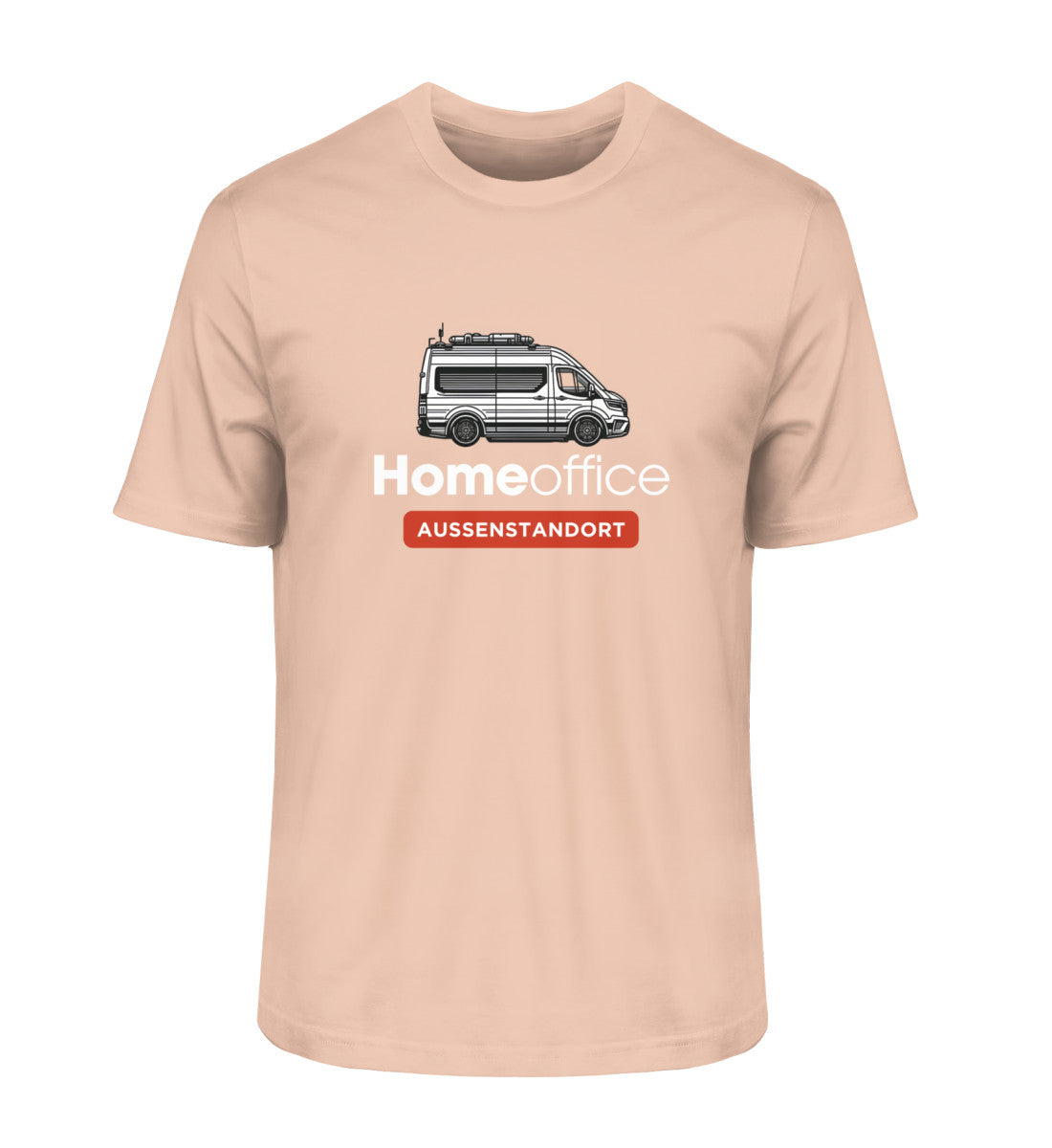 Vanlife Homeoffice - Herren Organic Shirt - LazyDonkeyDesign