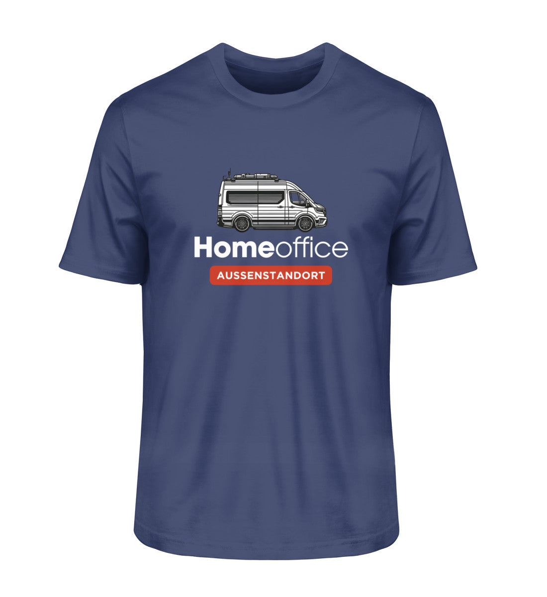 Vanlife Homeoffice - Herren Organic Shirt - LazyDonkeyDesign
