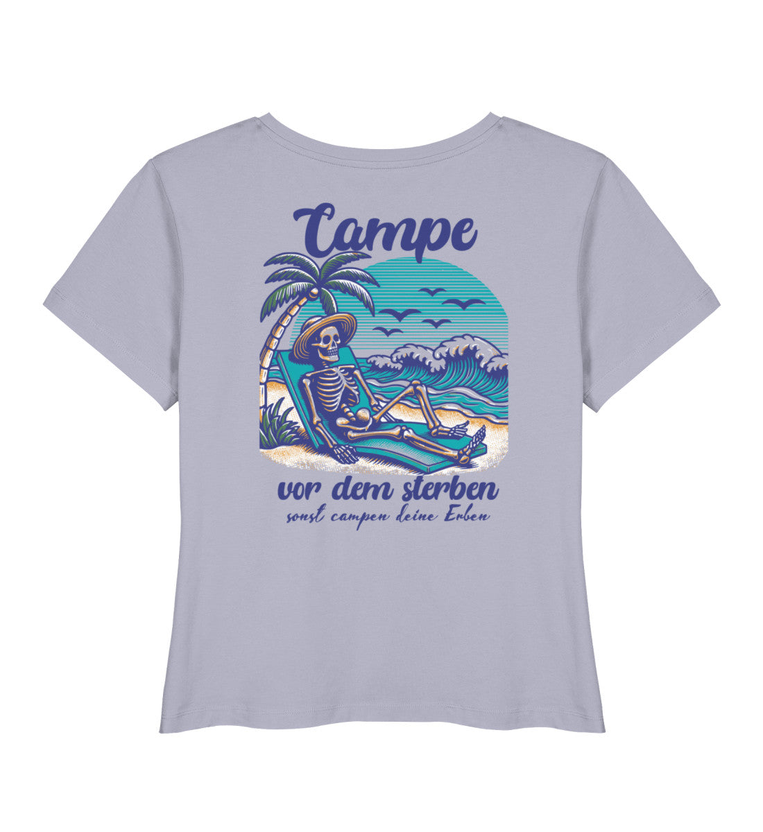 Campe Jetzt - Damen Organic T-Shirt - LazyDonkeyDesign