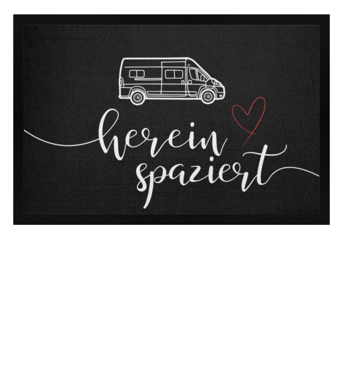 Hereinspaziert Van - Camping Fußmatte - LazyDonkeyDesign