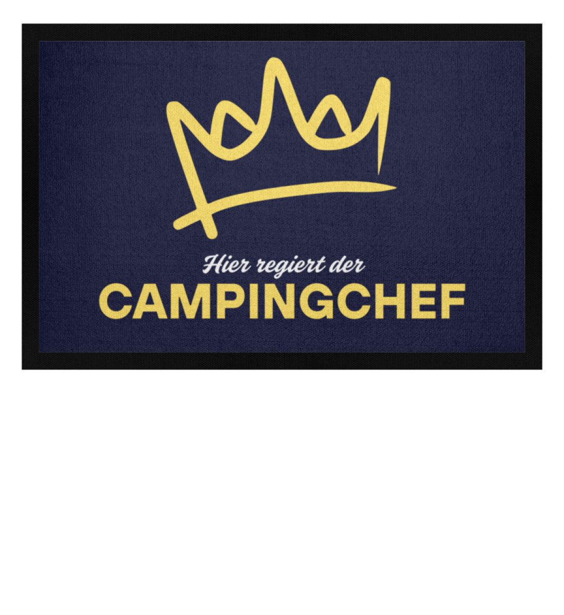 Campingchef - Camping Fußmatte - LazyDonkeyDesign