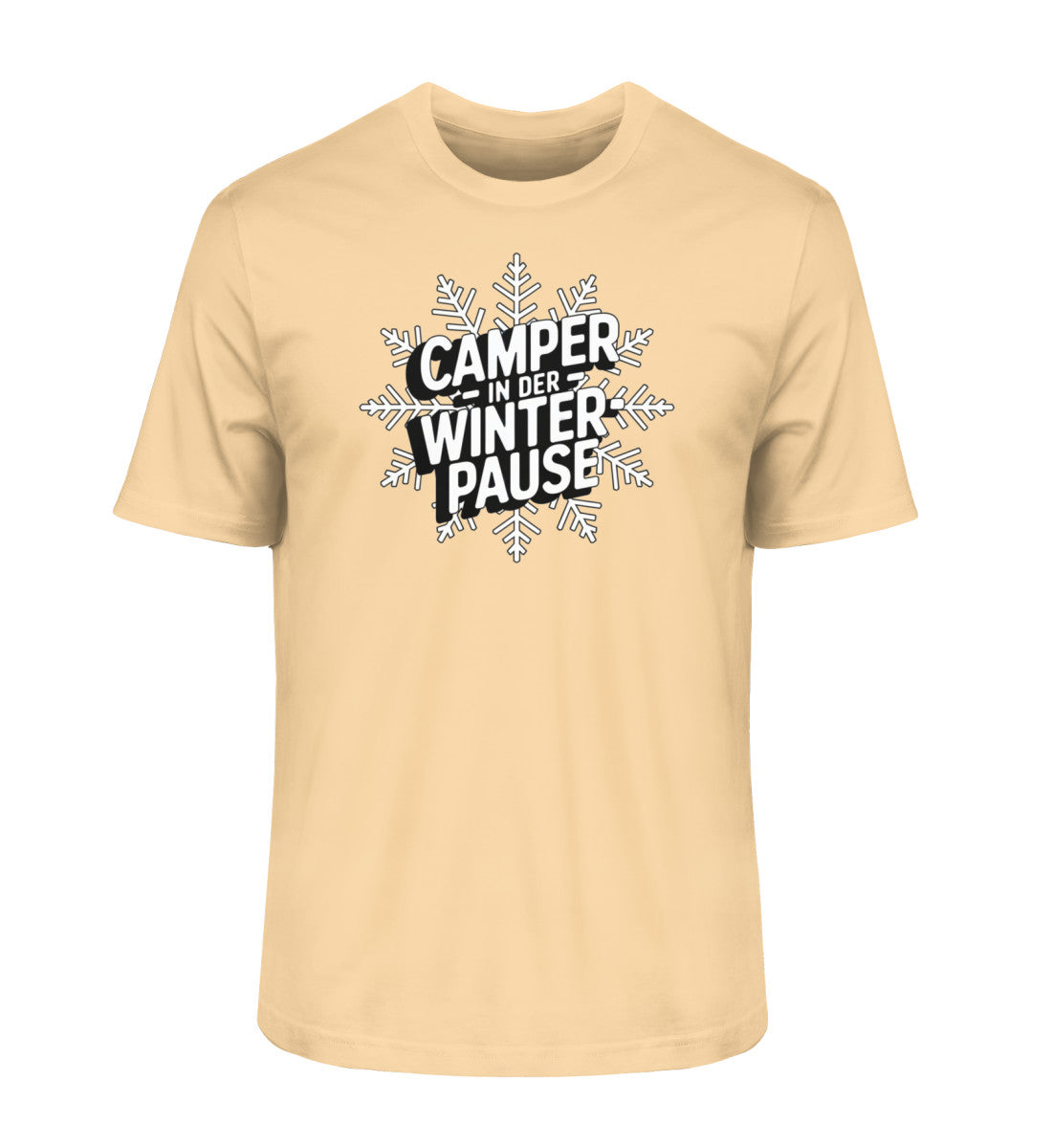 Camper in Winterpause - Herren Organic Shirt - LazyDonkeyDesign