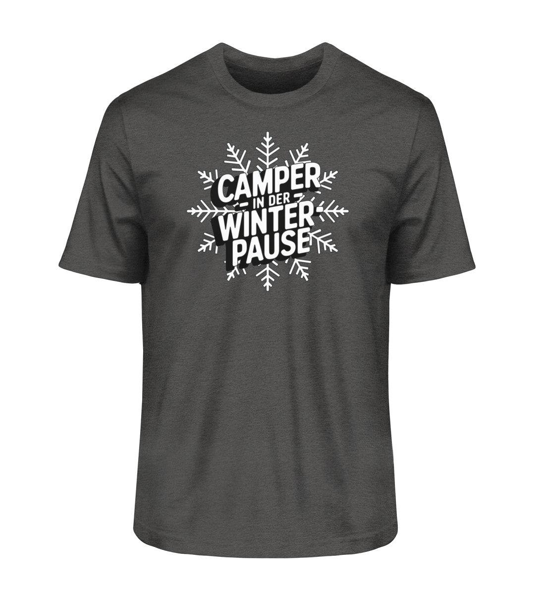 Camper in Winterpause - Herren Organic Shirt - LazyDonkeyDesign