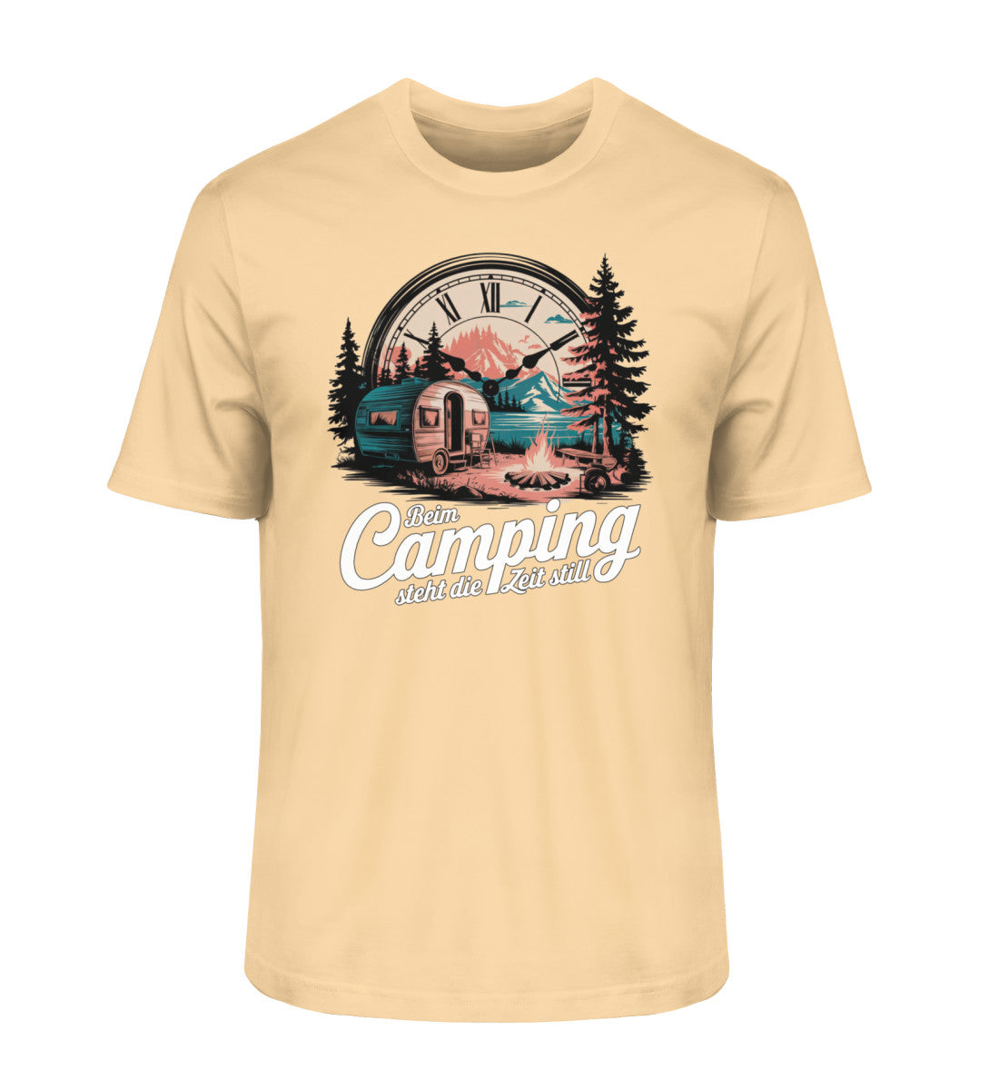 Zeit steht still - Herren Organic Shirt - LazyDonkeyDesign