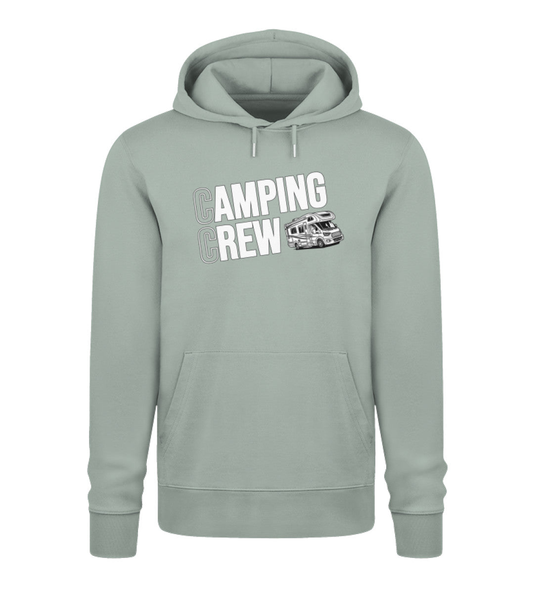 Wohnmobil Camping Crew - Herren Organic Hoodie - LazyDonkeyDesign