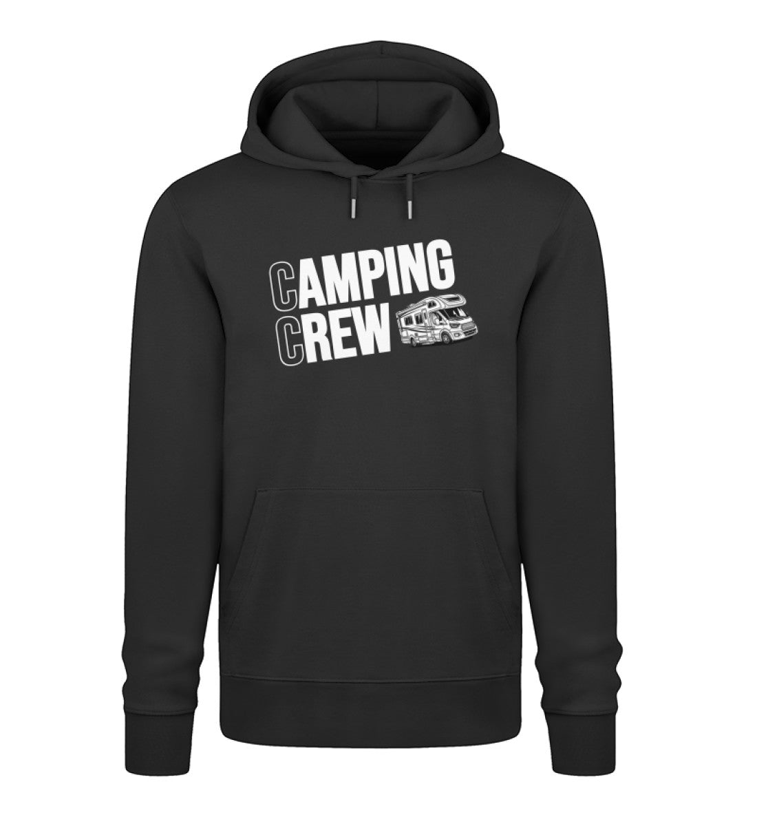 Wohnmobil Camping Crew - Herren Organic Hoodie - LazyDonkeyDesign