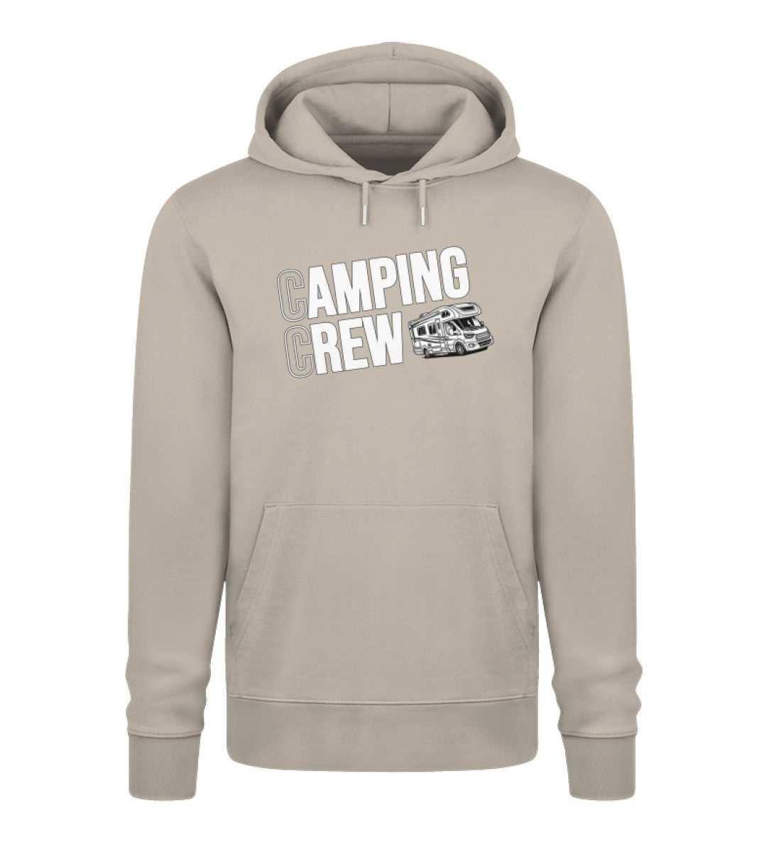 Wohnmobil Camping Crew - Herren Organic Hoodie - LazyDonkeyDesign