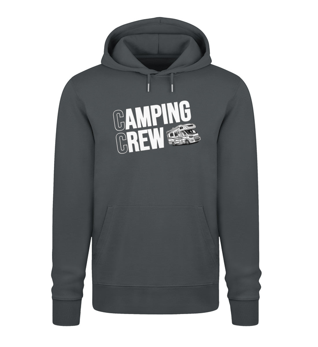 Wohnmobil Camping Crew - Herren Organic Hoodie - LazyDonkeyDesign